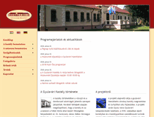 Tablet Screenshot of gyulavarikastely.hu